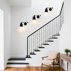 2-Light Wall Sconces Vanity Light with Clear Glass
