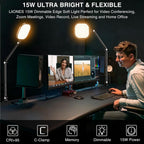 2 Packs LED Desk Lamp for Home Office
