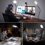 2 Packs LED Desk Lamp for Home Office