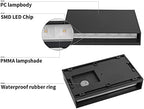 2 Pcs Outdoor Up and Down Lights Mains