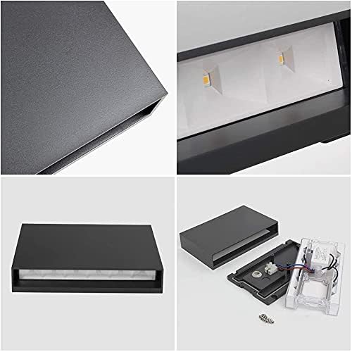 2 Pcs Outdoor Up and Down Lights Mains