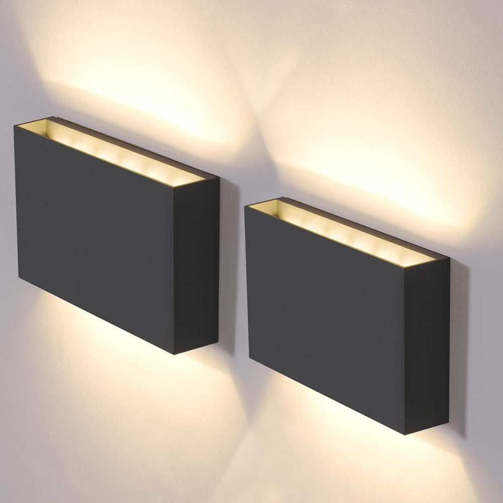 2 Pcs Outdoor Up and Down Lights Mains
