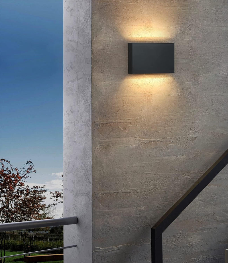 2 Pcs Outdoor Up and Down Lights Mains