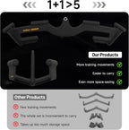 2-Pcs Set Lat Pulldown Attachments for Back Training