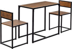 2 Seater Compact Dining Set 2 Chairs