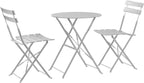2 Seater Sussex Bistro Set Folding Table Chairs