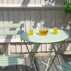 2 Seater Sussex Bistro Set Folding Table Chairs