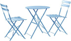 2 Seater Sussex Bistro Set Folding Table Chairs