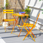 2 Seater Sussex Bistro Set Folding Table Chairs