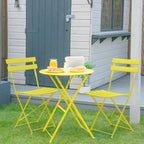 2 Seater Sussex Bistro Set Folding Table Chairs