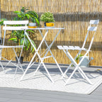 2 Seater Sussex Bistro Set Folding Table Chairs