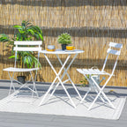 2 Seater Sussex Bistro Set Folding Table Chairs