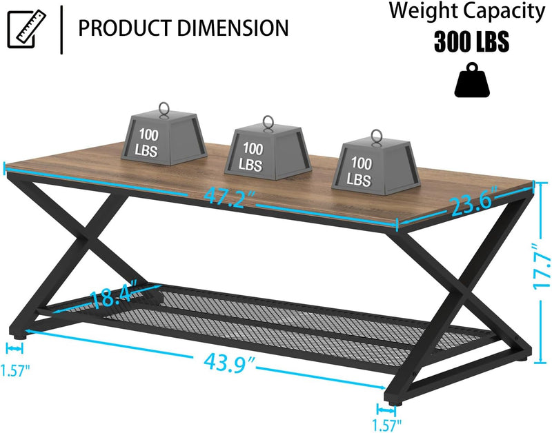 Coffee Table for Living Room Tables Storage