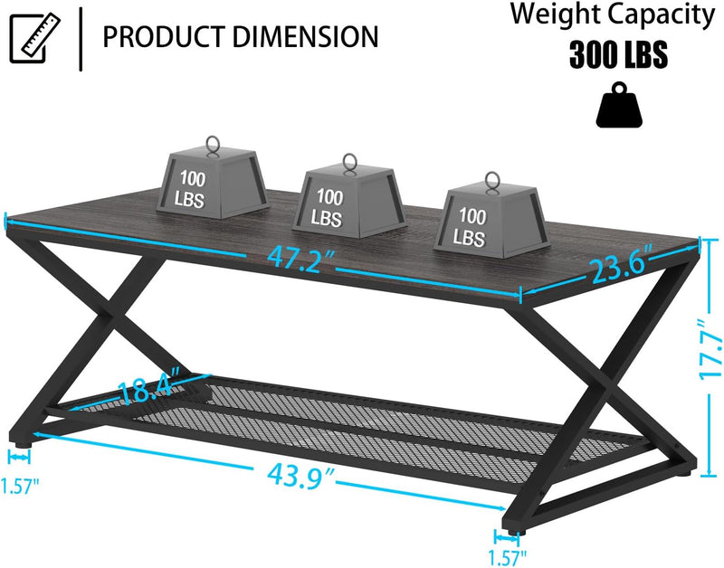 Coffee Table for Living Room Tables Storage