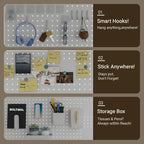 2-Tier Desk Shelf with Concealed Screws Design