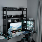 2-Tier Desk Shelf with Concealed Screws Design