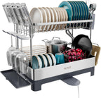 2 Tier Dish Drying Rack Extra Large