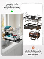2 Tier Dish Drying Rack Extra Large