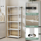 2 Tier Expandable Microwave Shelf Metal Stand Countertop