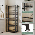 2 Tier Expandable Microwave Shelf Metal Stand Countertop