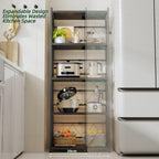 2 Tier Expandable Microwave Shelf Metal Stand Countertop