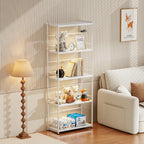2 Tier Expandable Microwave Shelf Metal Stand Countertop