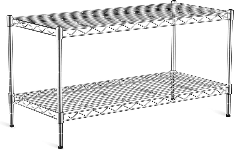 2-Tier Heavy Duty Shelving Unit