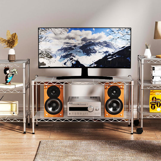 2-Tier Heavy Duty Shelving Unit