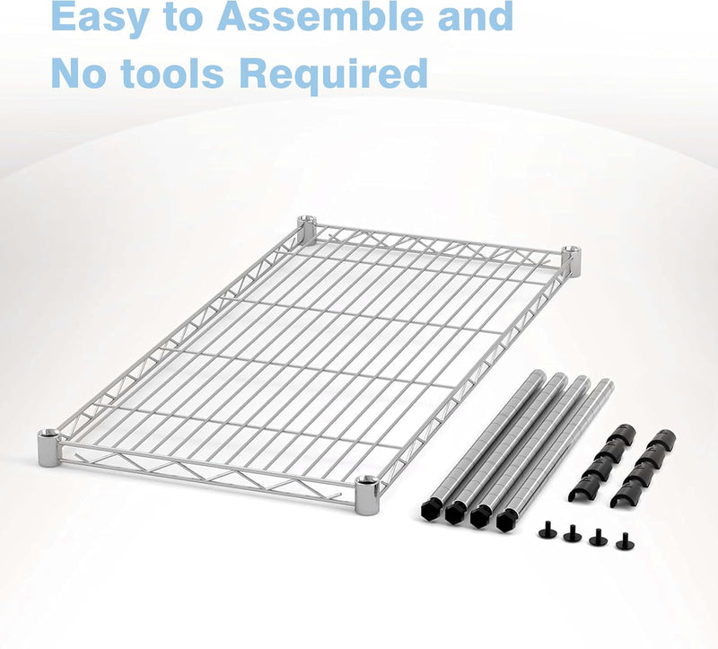 2-Tier Heavy Duty Shelving Unit