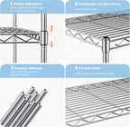 2-Tier Heavy Duty Shelving Unit
