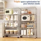 2-Tier Heavy Duty Shelving Unit 91wx45dx50h Cm Wire