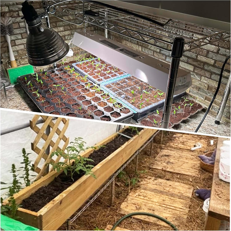 2-Tier Heavy Duty Shelving Unit