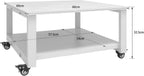 2 Tier Laser Printer Stand with Paper Storage