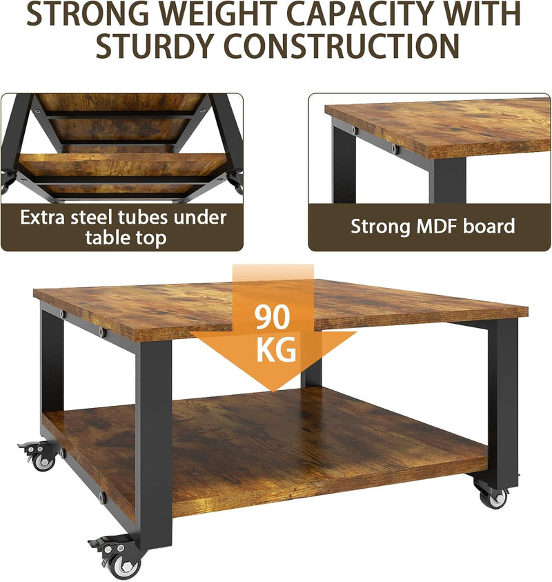 2 Tier Laser Printer Stand with Paper Storage
