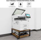 2 Tier Laser Printer Stand with Paper Storage
