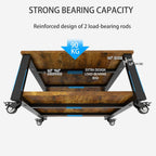2 Tier Laser Printer Stand with Paper Storage