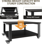 2 Tier Laser Printer Stand with Paper Storage