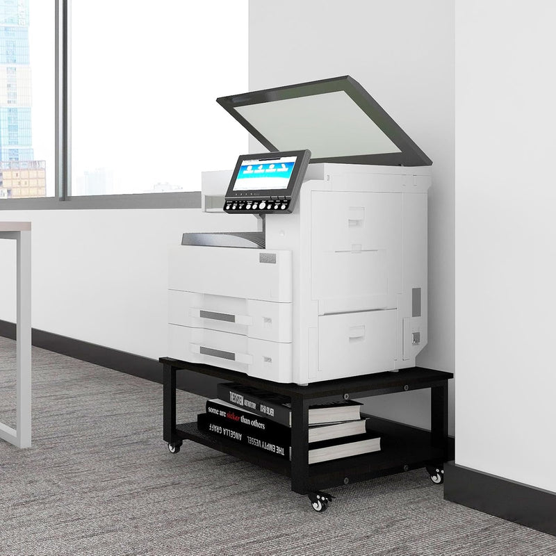 2 Tier Laser Printer Stand with Paper Storage