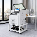 2 Tier Laser Printer Stand with Paper Storage
