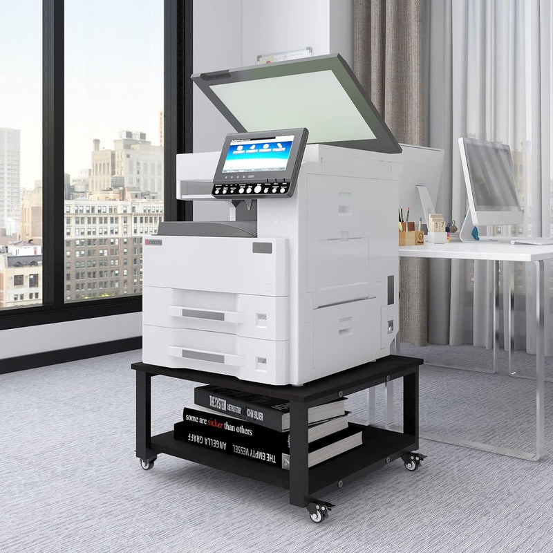 2 Tier Laser Printer Stand with Paper Storage