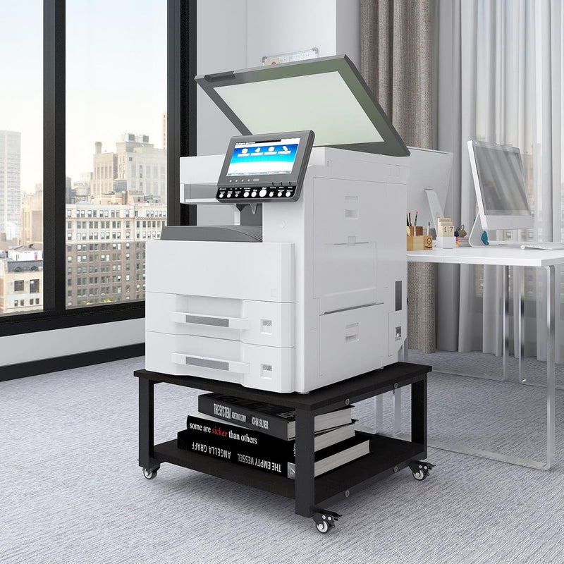 2 Tier Laser Printer Stand with Paper Storage