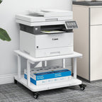 2-Tier Laser Printer Stand with Storage Shelf