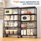 2-Tier Wide Shelving Unit Cm Wire Shelf Rack