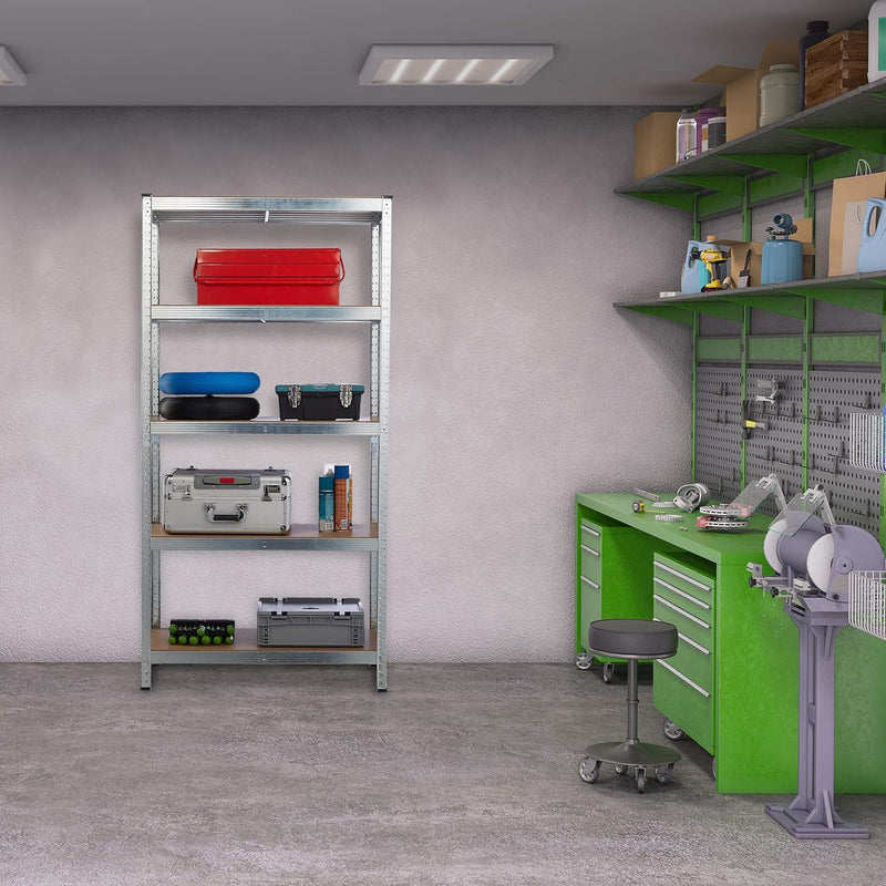 2 X Heavy Duty Shelving Unit 180x90x40CM