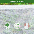 2 X 10m Plant Frost Protection Fleece 30GSM