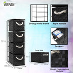 2 X 4 Drawer Storage Cabinet Unit