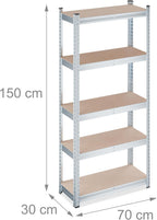 2 X Heavy-Duty Shelving Unit