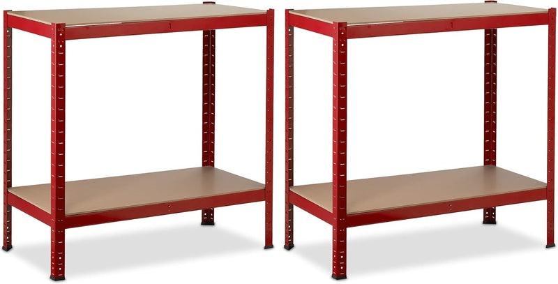 2 X Heavy-Duty Shelving Unit