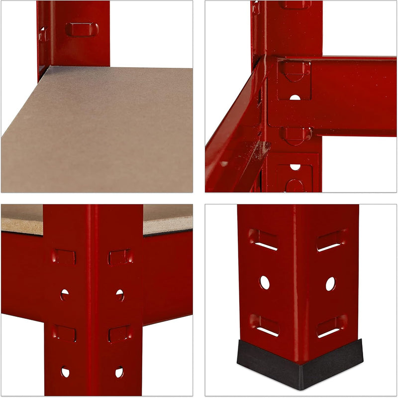2 X Heavy-Duty Shelving Unit