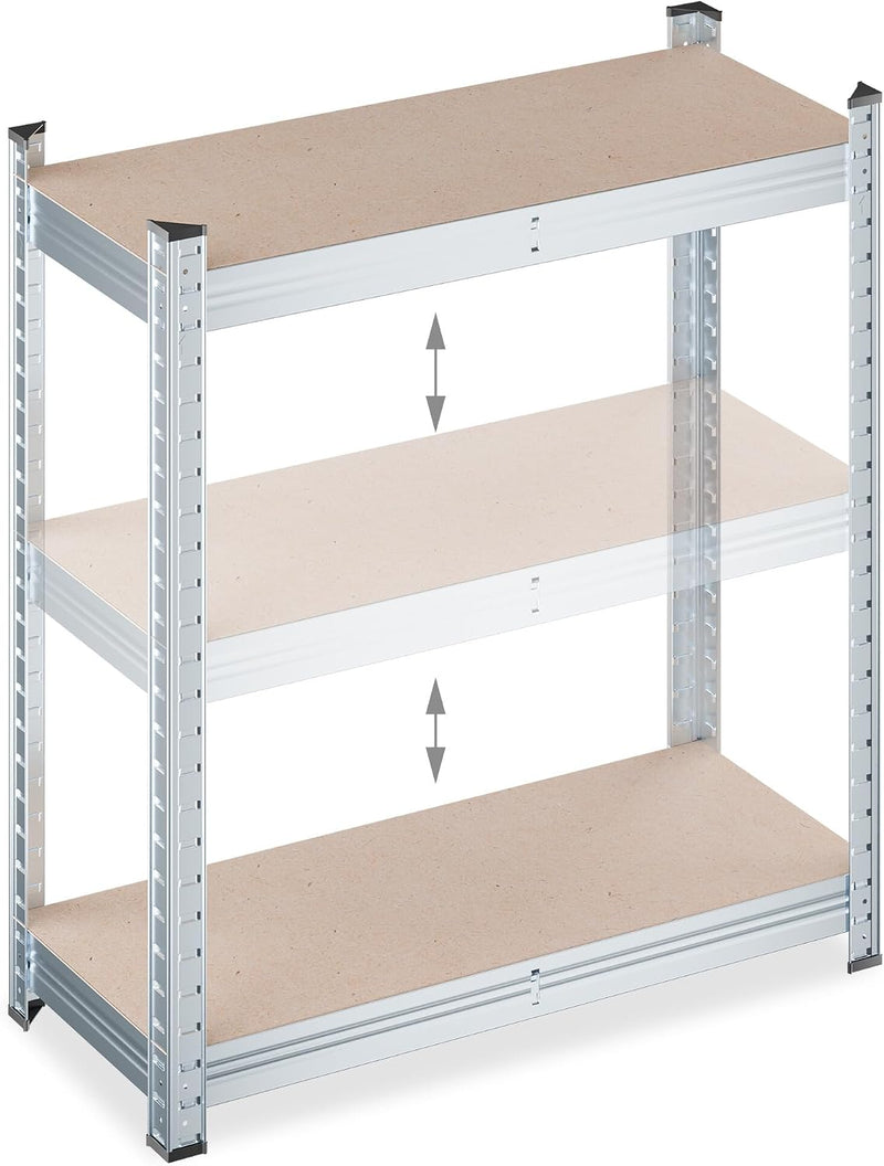 2 X Heavy-Duty Shelving Unit